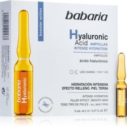 Babaria Hyaluronic Acid ampoules à l'acide hyaluronique 5x2 ml