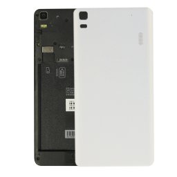 iPartsAcheter Lenovo K3 Note / K50-T5 / A7000 Turbo couvercle arrière de la batterie (blanc)