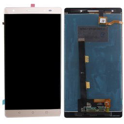 iPartsAcheter Lenovo Phab 2 Plus LCD Affichage + écran tactile Digitizer Assemblée (or)