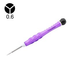 JIAFA 612 tournevis de réparation Tri-point 0.6 pour iPhone 7 & 7 Plus et Apple Watch (violet)