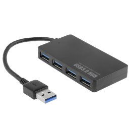 Indicateur LED USB 3.0 Super Hub Portable 5 Ports 5Gbps Remplacement à chaud, Signal USB3.0 clair