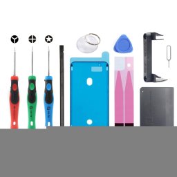 JIAFA JF-8158 11 en 1 Batterie Set d outils de réparation pour iPhone 7