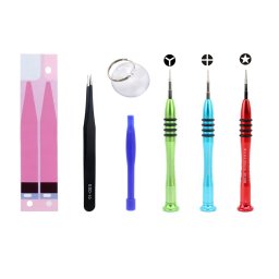 JIAFA JF-8163 7 en 1 batterie réparation Tool Set pour iPhone 8
