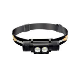 D25 10W 2 x XML-2 IPX6 Eclairage à bandeau étanche, 2400 LM USB Eclairage à LED extérieur réglable