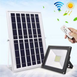 Lumière d inondation de puissance solaire imperméable de TGD 10W IP65, 30 lumières intelligentes de LED avec le panneau solaire et à télécommande