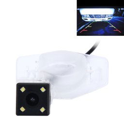 720 × 540 Pixel efficace PAL 50HZ / NTSC 60HZ CMOS II Caméra de recul étanche Vue arrière de voiture avec 4 lampes à LED pour la version 2008-2013 et la version 2016 de Honda Fit