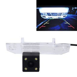 720 × 540 efficace Pixel PAL 50HZ / NTSC 60HZ CMOS II Caméra de recul étanche Vue arrière de voiture avec 4 lampes LED pour 2010-2013 Version Fox Sedan