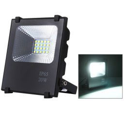 Projecteur imperméable de 20W IP65 LED, lampe de 2700-6500K SMD-5054, CA 85-265V (lumière blanche)
