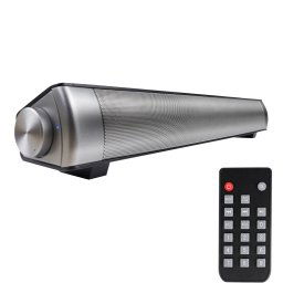 Soundbar LP-08 (CE0152) Lecteur MP3 USB 2.1CH Haut-parleur de sonorisation sans fil Bluetooth avec télécommande (noir)