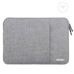 HAWEEL 11 pouces étui à douille Zipper porte-documents sac de transport, pour Macbook, Samsung, Lenovo, Sony, Dell Alienware, CHUWI, ASUS, HP, 11 pouces et ci-dessous Ordinateurs portables / tablettes (Gris)