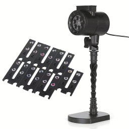 Blinblin CPF-LM401 4W IP65 imperméabilisent la lumière de paysage de coquille d ABS de lumière blanche, lampe extérieure de pelouse avec des modèles de 8 groupes