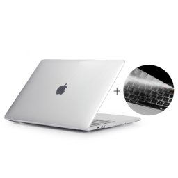 ENKAY Chapeau-Prince 2 en 1 Crystal Hard Shell Housse de protection en plastique + US Version Ultra-mince TPU Housse de protection de clavier pour 2016 Nouveau MacBook Pro 13,3 pouces avec Touchbar (A1706) (Transparent)