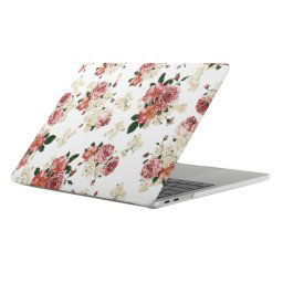 Pour 2016 Nouveau Macbook Pro 15.4 pouce A1707 Chinois Rose Motif Ordinateur Portable Stickers D eau PC Cas de Protection