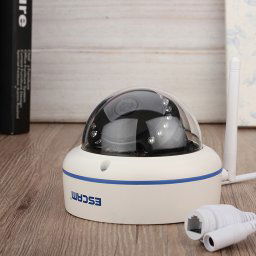 ESCAM Vitesse QD800WIFI ONVIF HD 1080 P 2.0 MP P2P Cloud Cloud Sécurité Étanche Caméra IP WiFi, Détection de Mouvement de Support / Vision Nocturne, Distance IR: 10m
