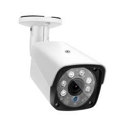 633H2 / IP POE (Power Over Ethernet) Caméra de surveillance de sécurité à la maison caméra IP 1080p, IP66 étanche, vision nocturne de soutien et téléphone à distance (blanc)