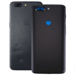 iPartsBuy OnePlus 5T Couverture Arrière (Noir)