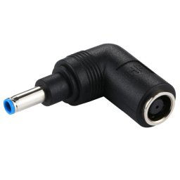 DC 4506 Male to DC 7406 Female Connector Power Adapter for Laptop Notebook, 90 Degree Right Angle Elbow
