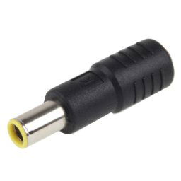 7,9 x 5,5 mm DC mâle à 5,5 x 2,1 mm DC Fiche d alimentation femelle pour IBM ThinkPad T60 / X60 / Z100 / N100 / V100 / C100 adaptateur pour ordinateur portable