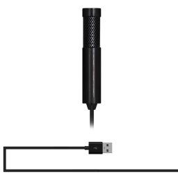 Yanmai SF555B Mini professionnel USB 2.0 Studio Stéréo Microphone d enregistrement à condensateur, Longueur du câble: 1.5m (Noir)