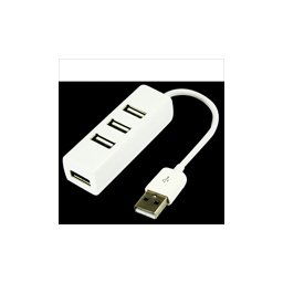 4 ports USB 2.0 HUB pour ordinateur Apple (blanc)