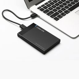 UGREEN US221 Boîtier HDD 2.5 pouces SATA vers USB 3.0 SSD Adaptateur Disque dur Boîtier Disque dur externe, Support UASP Protocol, Câble USB amovible