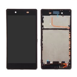 iPartsAcheter pour Sony Xperia Z4 écran LCD + écran tactile Digitizer Assemblée avec cadre (Noir)
