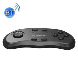 VR Shinecon 3D Jeux de Films Lunettes de Réalité Virtuelle Bluetooth Contrôleur Télécommande Gamepad (Noir)