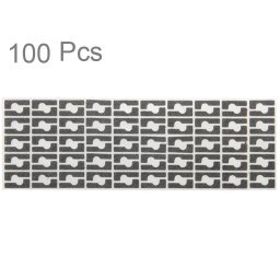 100 PCS pour iPhone 6 Audio Power Fer Tapis de coton de bâton