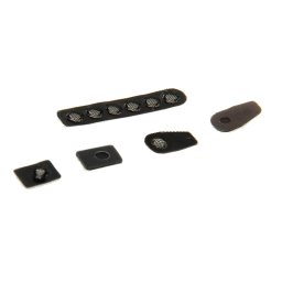 10 PCS iPartsBuy Charging Port Mesh ensemble de couverture pour iPhone 6