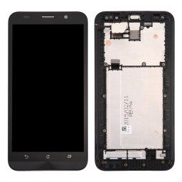 iPartsAcheter pour Asus ZenFone 2 / ZE550ML écran LCD + écran tactile Digitizer Assemblée avec cadre (Noir)