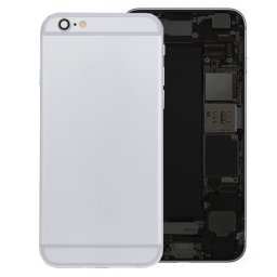 iPartsBuy batterie couvercle arrière avec bac à cartes pour iPhone 6s Plus (Argent)