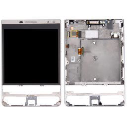 iPartsBuy pour BlackBerry Passport Silver Edition Écran LCD + Écran Tactile Digitizer Assemblée avec Cadre
