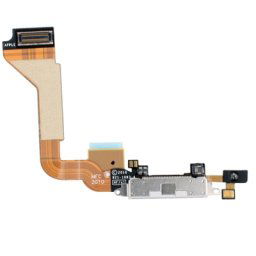 iPartsAcheter pour iPhone 4 câble de câble de chargeur de connecteur de queue d origine (blanc)