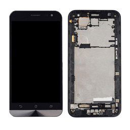 iPartsAcheter pour ASUS Zenfone 2 Laser ZE500KL ZE500KG Z00ED écran LCD + écran tactile Digitizer Assemblée avec cadre (Noir)