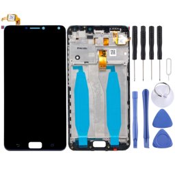 iPartsAcheter pour Asus Zenfone 4 Max ZC554KL X00ID écran LCD + écran tactile Digitizer Assemblée avec cadre (Noir)