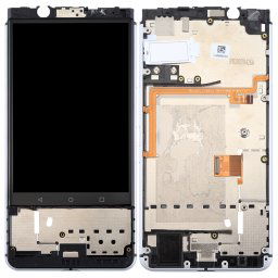 iPartsAcheter pour BlackBerry Keyone écran LCD + écran tactile avec cadre (Argent)