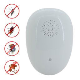 Insectes ultrasoniques de moustique d insecte de contrôle de parasite d AC 90-250V tueur de répulsif de moustique, longue prise de l UE