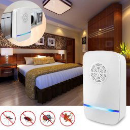 Répulsif ultrasonique électronique de ravageur d insecte de rat de moustique avec la lumière, AU prise, AC 110-220V