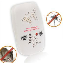 Insecticide ultrasonique électronique avec deux étapes de réglable, blanc (prise de l UE)