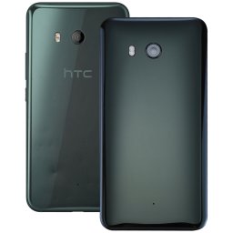 Couverture arrière d origine pour HTC U11 (Noir)