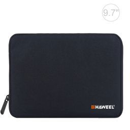 HAWEEL 9.7 pouces étui à manches Zipper porte-documents sac de transport, pour iPad 9,7 pouces / iPad Pro 9,7 pouces, Galaxy, Lenovo, Sony, Xiaomi, Huawei 9,7 pouces comprimés (Noir)