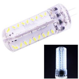 G4 3.5W 200-230LM ampoule de maïs, 72 LED SMD 3014, luminosité réglable, AC 110V (lumière blanche)