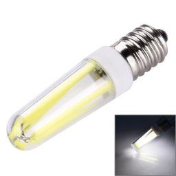 Ampoule à filament 4W, E14 PC Matériel Dimmable 4 LED pour salles, AC 220-240V (lumière blanche)
