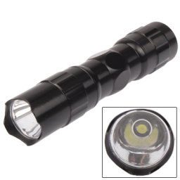 Lampe torche à DEL de 3 W à mini lampe de poche avec dragonne