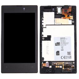 iPartsBuy LCD Affichage + Écran Tactile Digitizer Assemblée avec Cadre de Remplacement pour Nokia Lumia 520 (Noir)