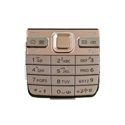 iPartsBuy Claviers de téléphone portable Remplacement du logement avec des boutons de menu / touches de presse pour Nokia E52 (Gold)