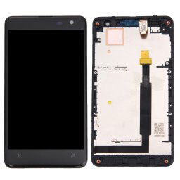 iPartsAcheter pour Nokia Lumia 625 LCD Display + écran tactile Digitizer Assemblée avec cadre (Noir)