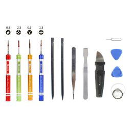 JIAFA JF-878 13 en 1 ensemble d outils de réparation pour iPhone / Samsung / Xiaomi
