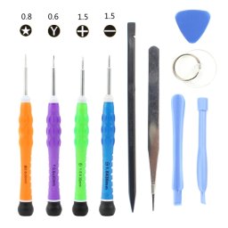 JIAFA JF-8109 10 en 1 outil de réparation Set pour iPhone 7 et 7 Plus / Samsung