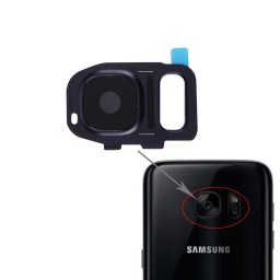 iPartsAcheter pour Samsung Galaxy S7 / G930 Housse de caméra arrière (Noir)